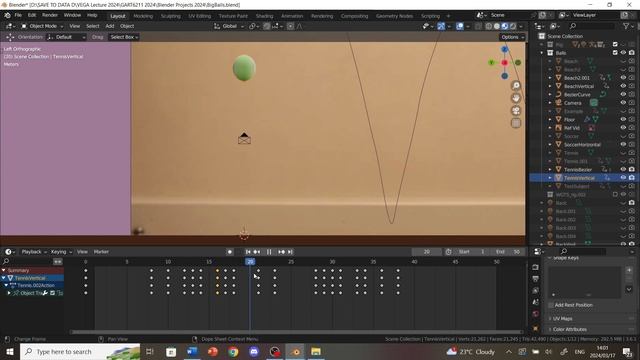 BIG BALLS: 4 Different Ways To Animate Ball Bounces (Blender)