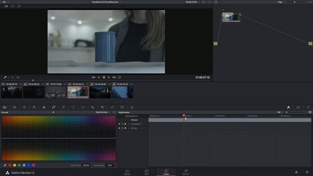 DaVinci Resolve 12 - 85 Keyframe Editor