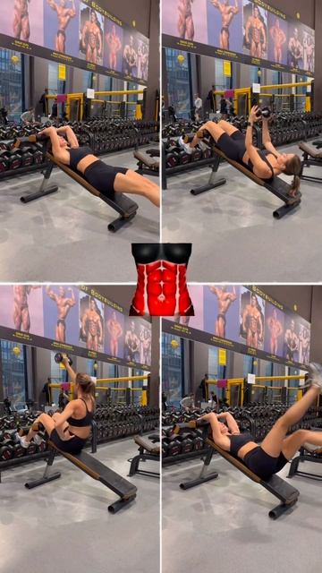 Супер пресс в зале! #спорт #sports #тренер #мотивация #упражнениявзале #пресс #суперпресс