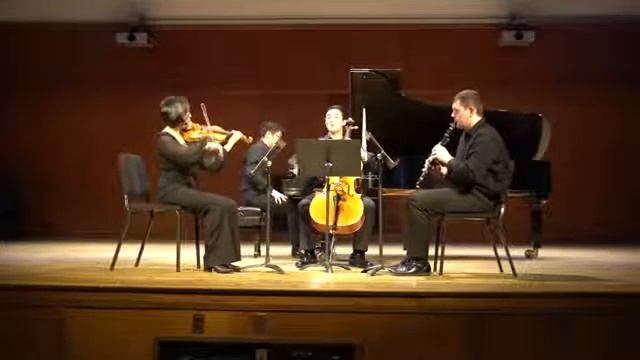Mozart Piano Quartet No. 1 in G minor, K 478 (transcription for clarinet)