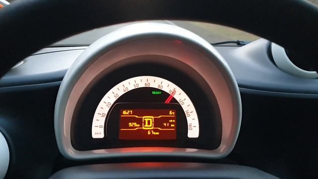 Smart electric 0 - 130 km/h acceleration beschleunigung