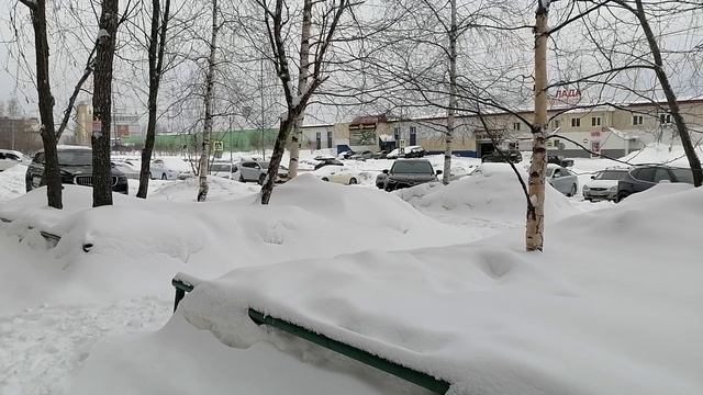 13 марта, весна??? А, у кого то   Зима..