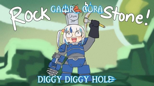 35 Gawr Gura Sings Diggy Diggy Hole By The Yogscast (Wind Rose Cover) (Remastered Audio)