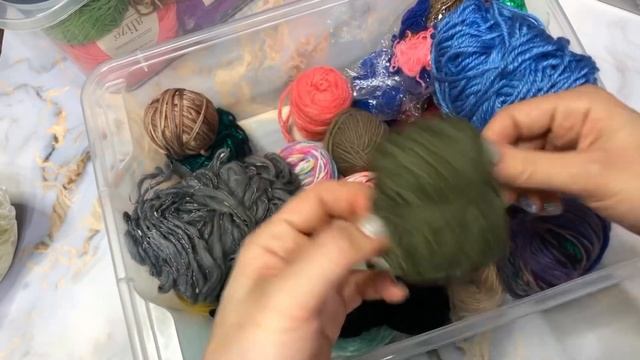 МОИ ЗАПАСЫ ПРЯЖИ 2022г СП Ликвидация 3 Вступление часть 1@anna_poloznyak @GoodKnitting участник 33