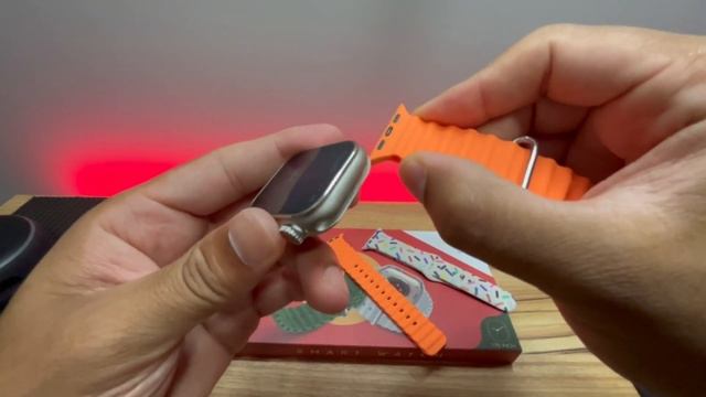 SMARTWATCH HW9 ULTRA MINI Série 9 -  Como Trocar a Pulseira