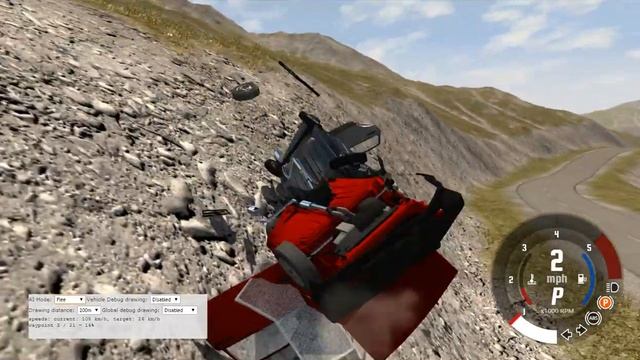 BeamNG drive-погоня #2(Русская погоня)