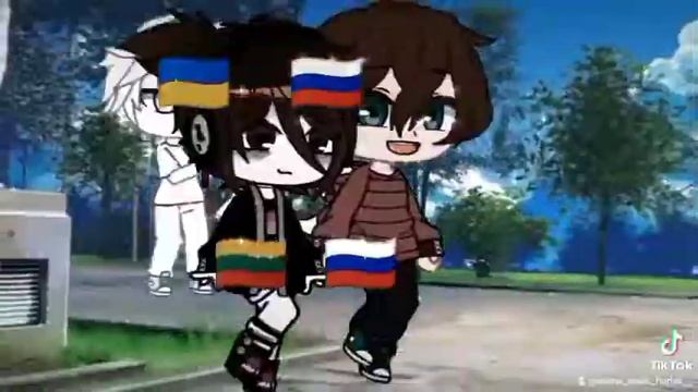 Gacha meme : {национальность} #гачамеме#национальность#россия#украина#украинароссия #литва#дружба