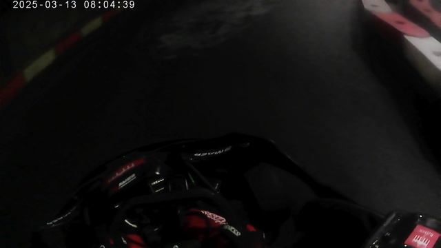 Тренировка 13.03 Второй заезд. Со скоростью чтото непонятное