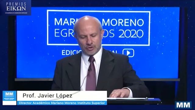 Mariano Moreno fue galardonado con el Premio Eikon