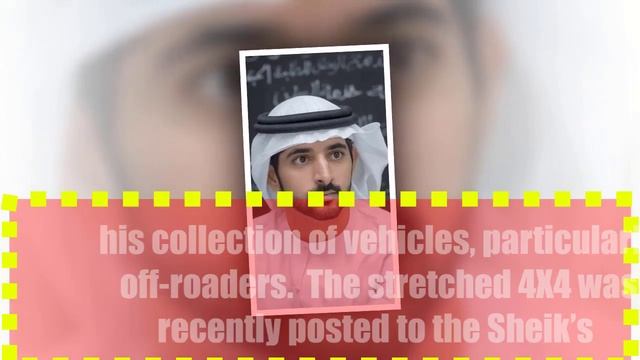 Sheik hamdan; Check out the Rainbow Sheik’s custom three-row Jeep Wrangler Unlimited