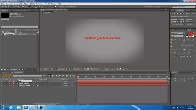 After Effects CS 5.5 Tutorial - Typographie [Text von selbst schreiben lassen] // BY SWBROS. [HD]
