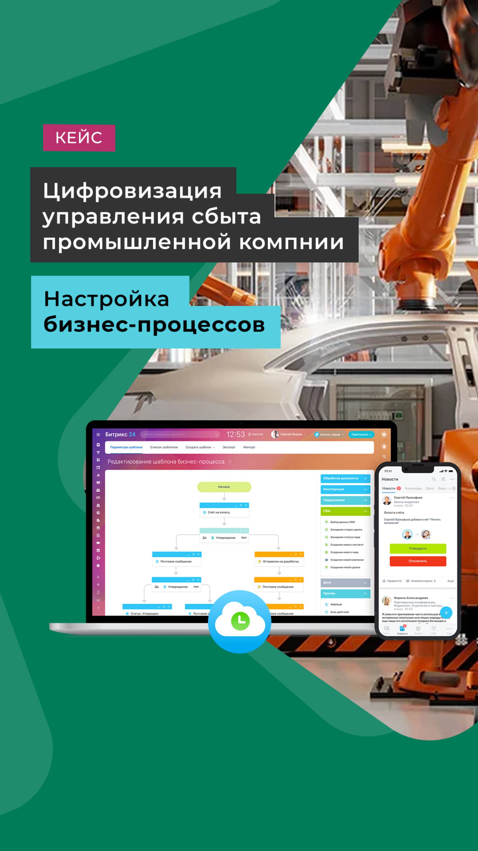 Цифровизация сбыта производственной компании