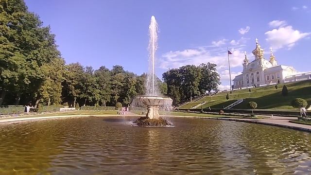 Санкт-Петербург Петергоф фонтан