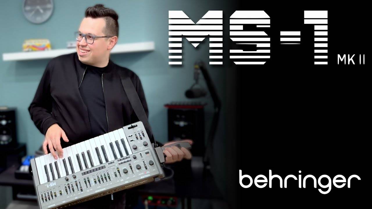 Behringer MS-1 MKII Gray Introducing