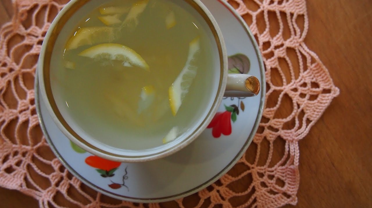 Традиционная корейская кухня: рэмон ча (레몬 차) или лимонный чай.