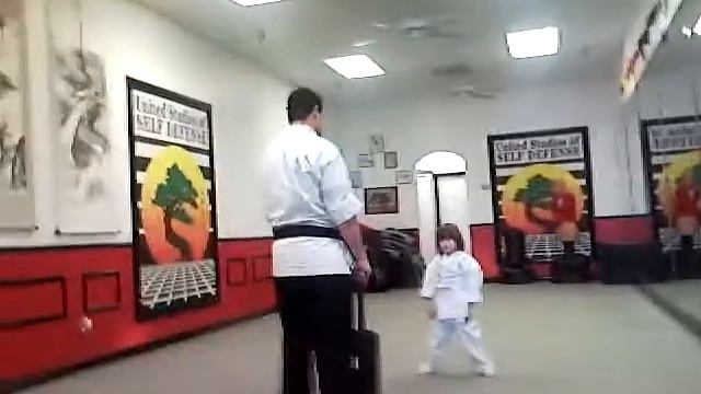 Lillyanna's Second Private Karate Class