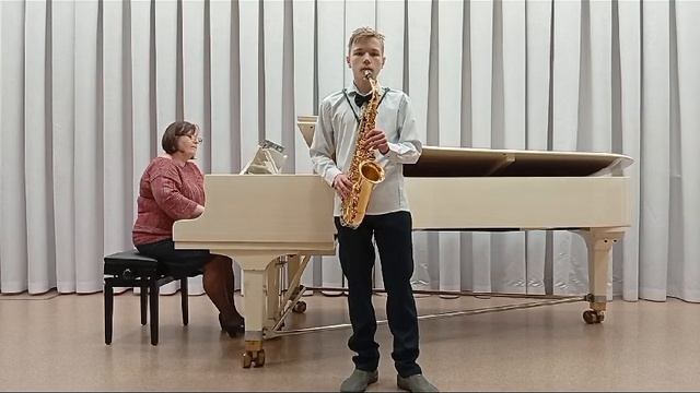 Фролов Роман, Э.М. Готлиб "Концерт для саксофона с оркестром" 2 ч. финал 5.24