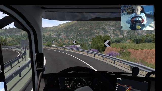 Первое видео про ETS 2