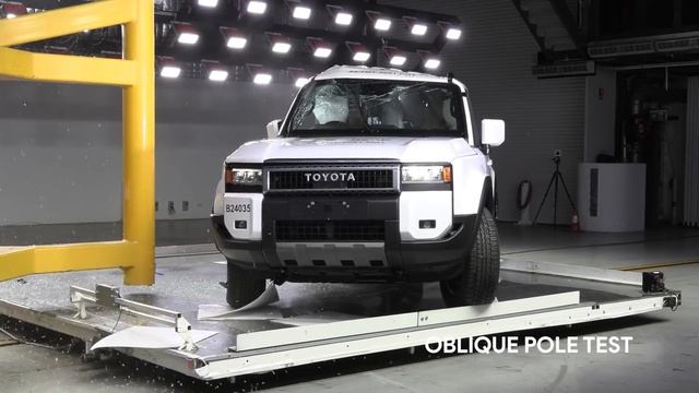Краш-тест Toyota Land Cruiser Prado 2025