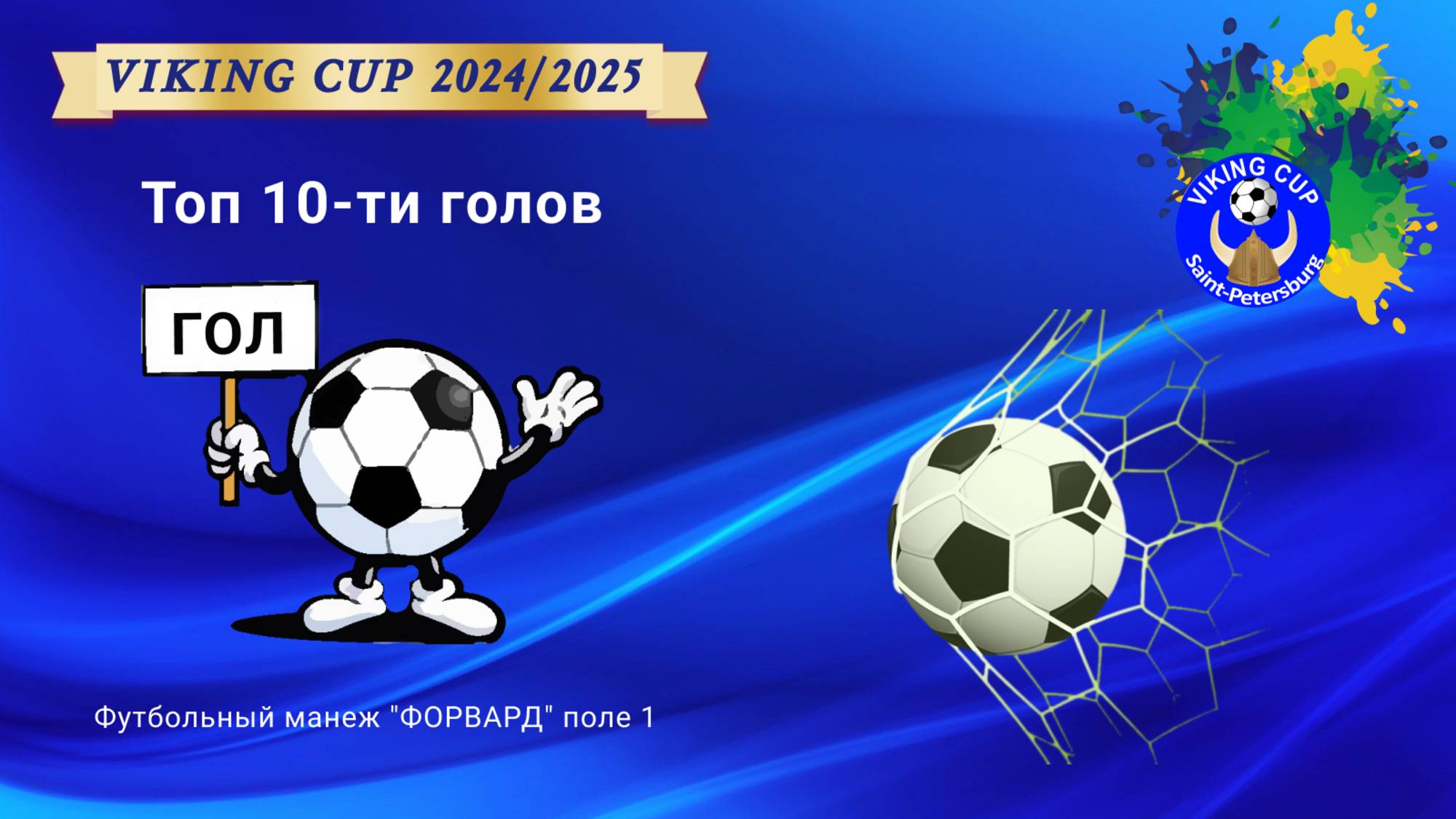 ТОП-10. Турнир по футболу "VIKING CUP". Арена ФЦ "Форвард". (2 марта 2025)