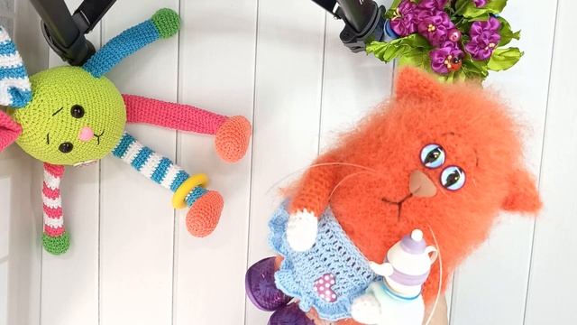 Отчет в марафоне #101cottontoys  5-101. Финиш марафона #НАвяжу к лету 381игрушка. Продолжаем вязать