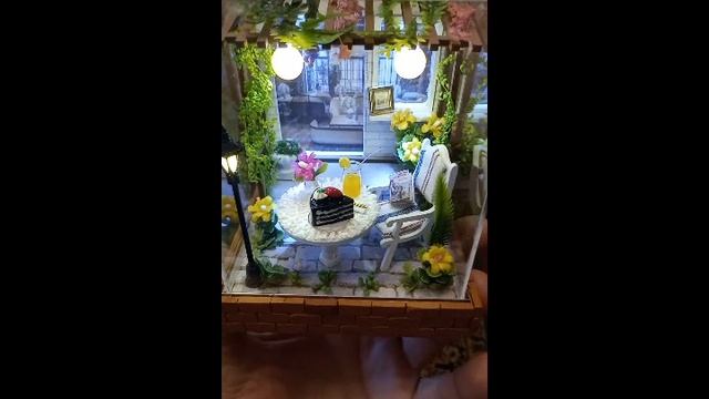 Мини кукольный домик с музыкальной шкатулкой.
Mini doll house with music module