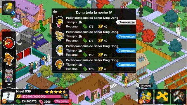 EL SEÑOR DING DONG | MISIONES DE PERSONAJES PREMIUM | LOS SIMPSONS SPRINGFIELD