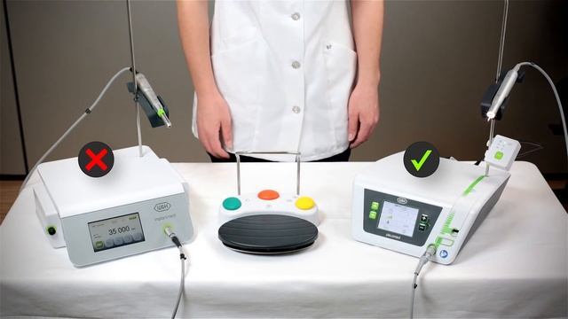 Переключение педали между Implantmed SI-1023 и Piezomed SA-320. www.apexdental.ru