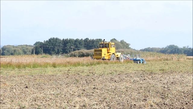 Podmítka 2015 - Kirovec K701 V12 & Lemken Rubin 9/600 + K700 V8 & Köckerling Rebell 500 Profiline