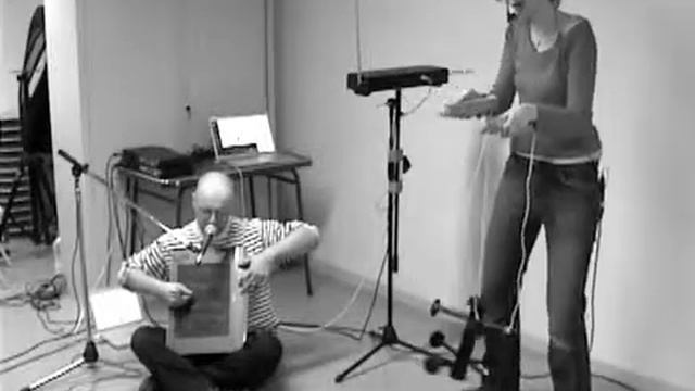 Improvisation For Two Augmented Voice Performers - Nios Karma & Nicolas D'Ales