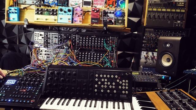 Gold rush - Berlin School with Korg MS-20 and Elektron Analog Four MK2