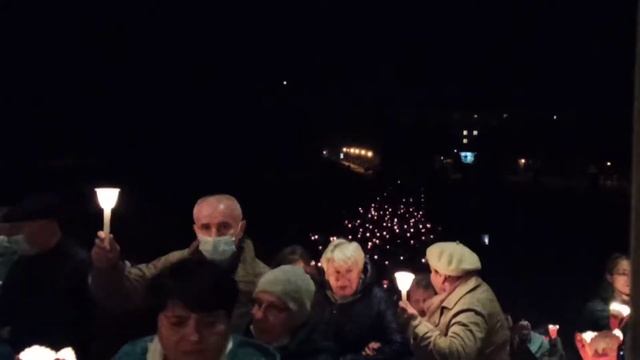 Bazylika Licheńska. Apel Maryjny. Procesja ze świecami. 09.10.2021 (c.d.)