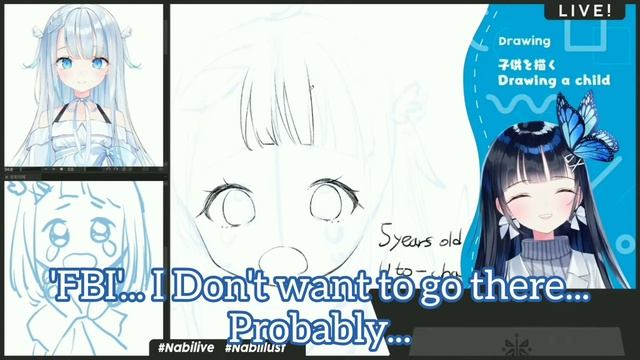 Nabi-mama When FBI Visits Because Loli Uto is Too Cute!!! 💙💙💙