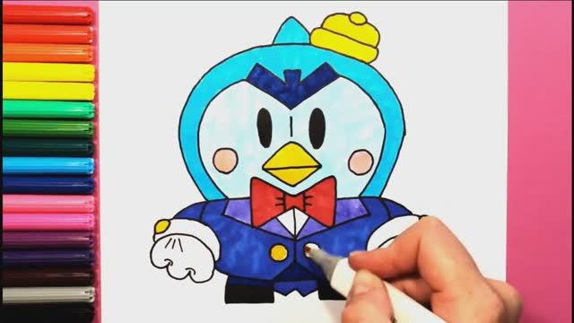 Как нарисовать Мистер П - MR. P из Brawl Stars шаг за шагом | Лёгкие рисунки для детей