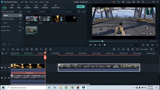 Character Flash Effect in FILMORA |Filmora Montage Editing Tutorial