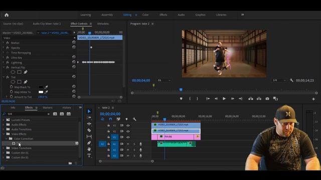 How to add Shadow in Premiere Pro