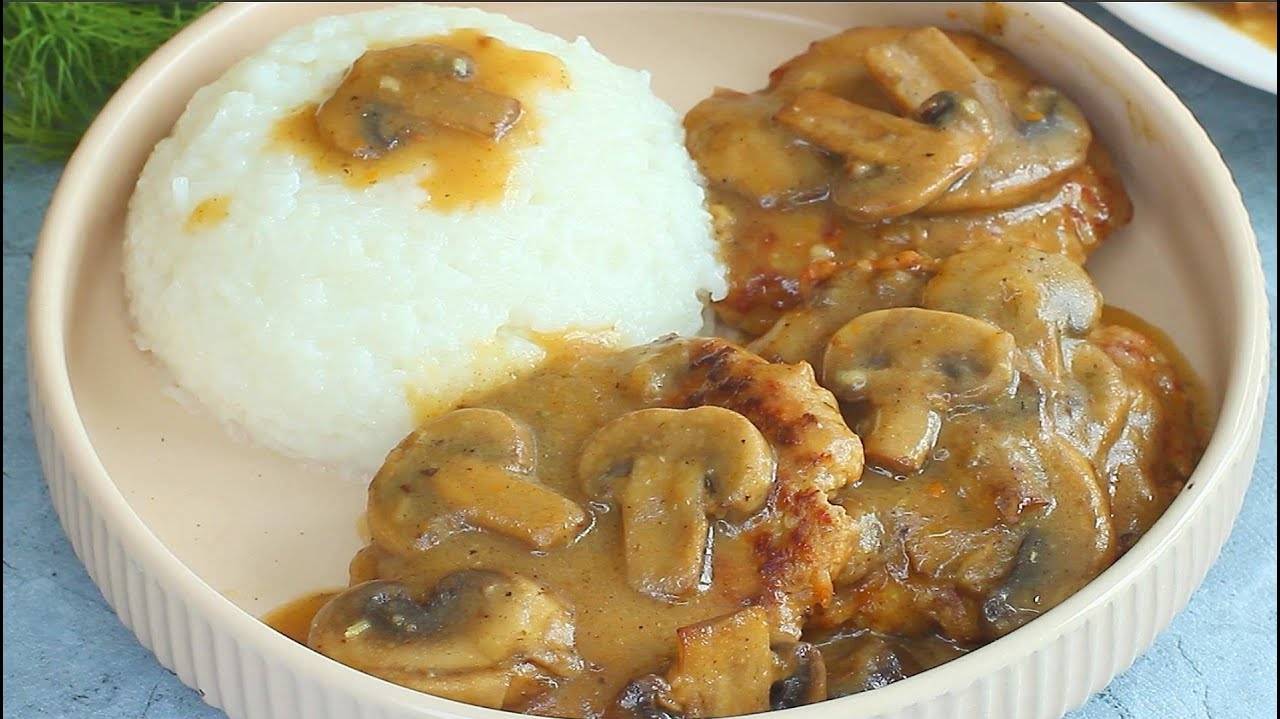Сочные котлеты из говядины. Как вкусно и правильно приготовить котлеты. Сливочно-грибная подлива!