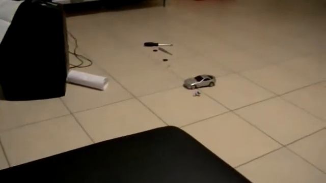 Leon Plays With His Mercedes (Toy) Car