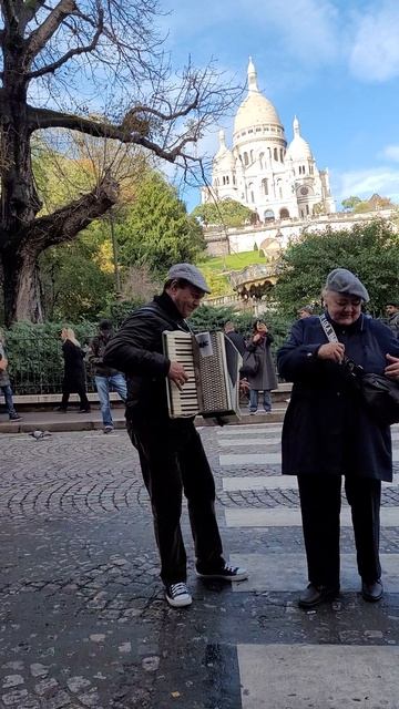 Монмартр, Париж, Франция, ноябрь