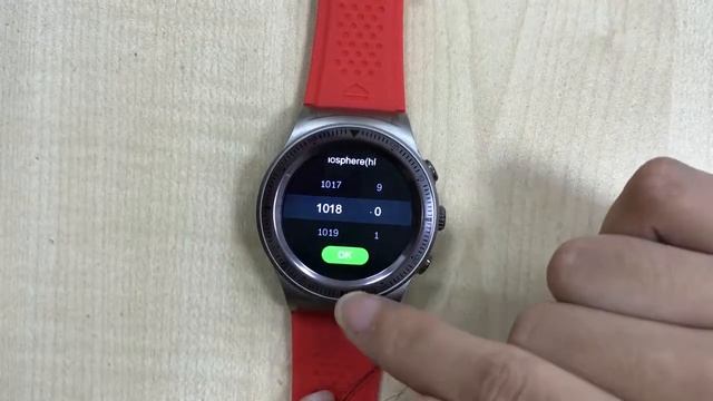SW1304H GPS Watch - Sensor calibration