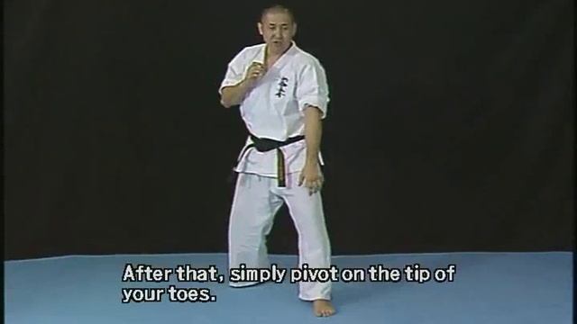 Norichika Tsukamoto show the Brazilian kick_(360p)