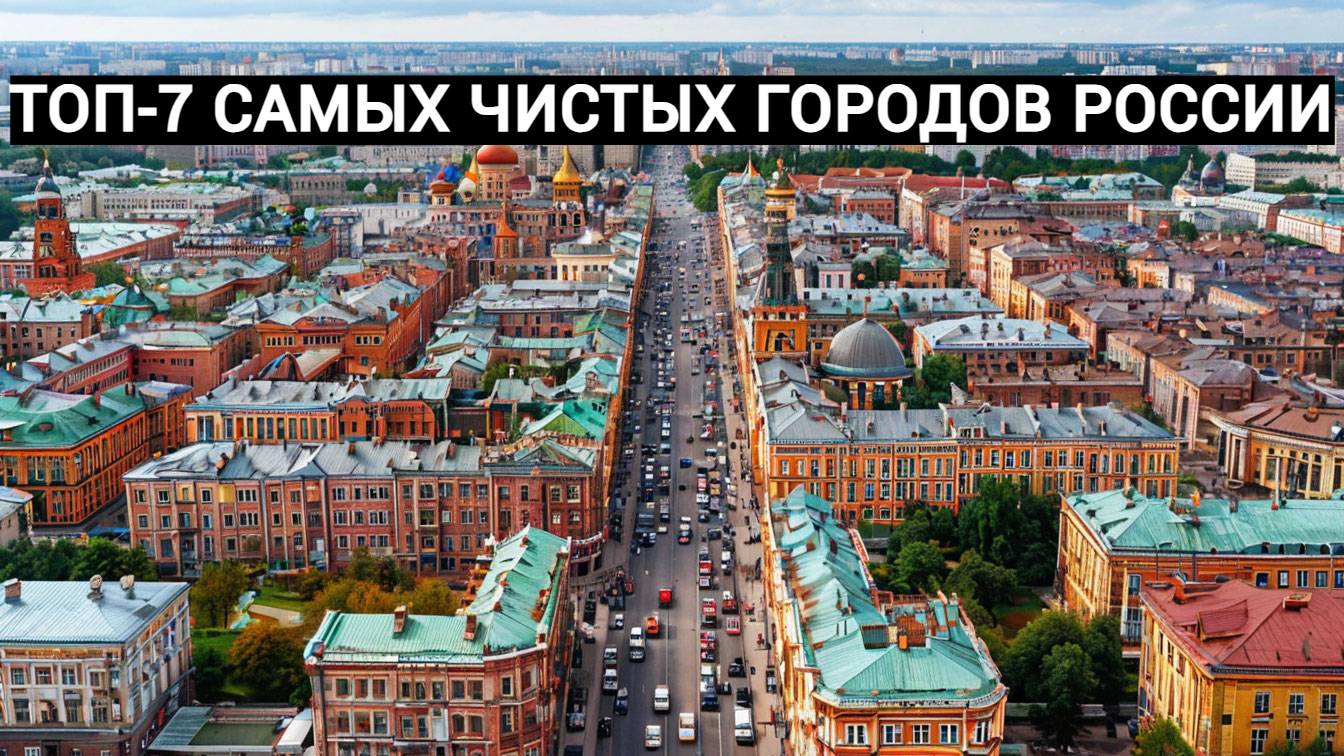 ТОП-7 самых чистых городов России
