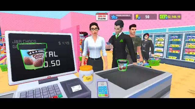 Supermarket simulator