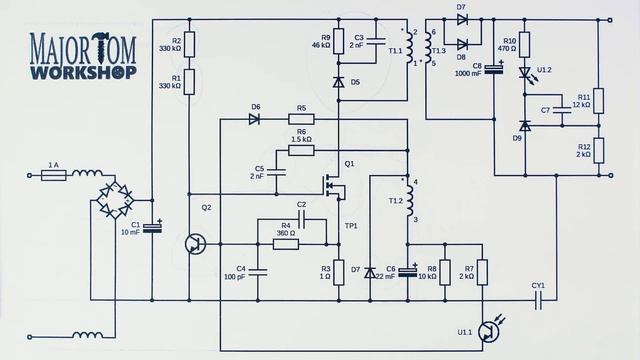 Как работает блокинг-генератор ТЕОРИЯ и ПРАКТИКА. Или Ремонт зарядки аккумуляторов Li-Po Li-Fe.