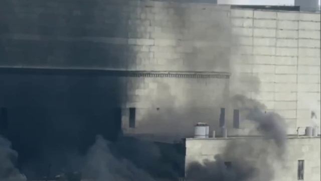 🔥Здание ТЭЦ, загоревшееся в Москве, находится на ремонте🔥