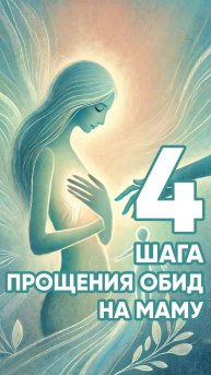 4 шага прощения обид на маму