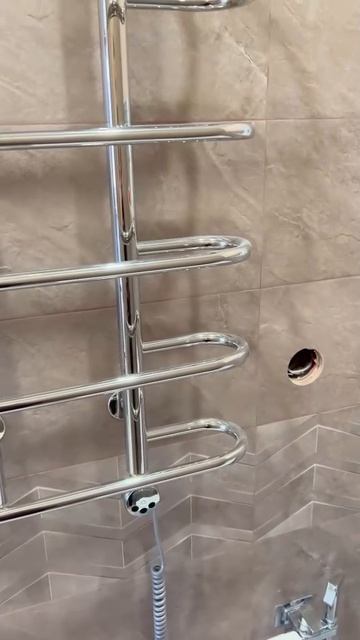 Полотенцесушитель электрический Роснерж Аврора, 800 x 500, ТЭН справа