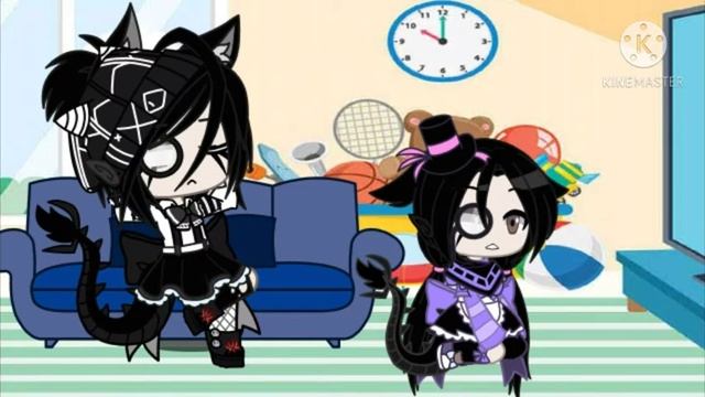 Meme "Скажите рюкзак" Gacha club