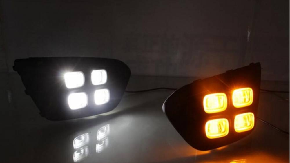 ДХО для Kia Rio 4 X-Line кубики