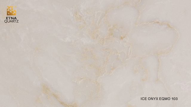 Кварцевый камень Ice Onyx EQMO 103 ETNA QUARTZ